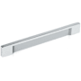 Richelieu 7-9/16 Inch Center to Center Rectangular Cabinet Pull Chrome